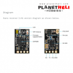 BETAFPV ExpressLRS ELRS Nano Receiver 2.4G